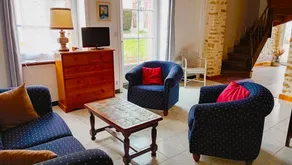 Cottage avec barbecue, terrasse et jardin | Vue jardin - Image 5