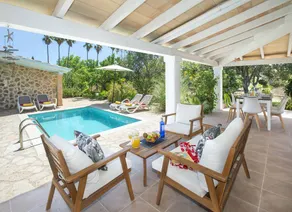 Child-friendly villa with garden, private pool & terrace | Mountain view | Good for workation - Image 2