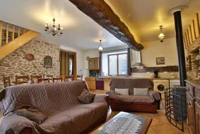Cottage avec terrasse, barbecue et jardin | Vue jardin - Image 2