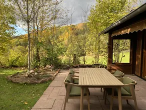 Chalet with BBQ, terrace & garden | Nature view - Image 2