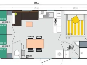 Mobil home 4 personnes - Image 5