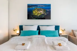 Mainaublick 4-Star Apartment, 5 min to Lake, Sauna, Pool & Balcony with Mainau View - Image 5