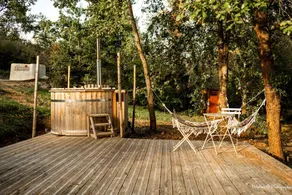 Luxury Bohemian Yurt Retreat with Valley Views & Stargazing Roof Window in Penne d'Agenais, France - Image 4