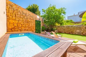 Chalet mit Grill, Terrasse und privatem Pool - Image 3
