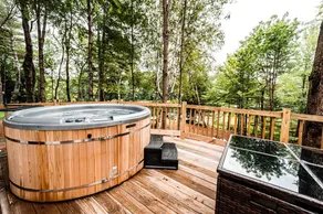 Unique Pet Friendly Treehouse with Hot Tub on the Edges of Belgrade Stream with Direct Access to Messalonskee Lake, Maine - Image 5