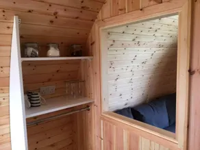 Original Wooden Camping Pods with Kitchenette on Farm in Somerset, England - Image 4