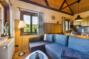 Chalet con sauna, griglia e giardino | Vista sul giardino - Image 4