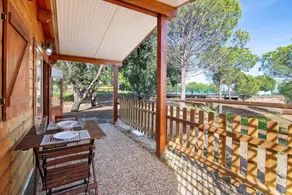 Merveilleux bungalow avec terrasse, jardin et barbecue | Vue jardin - Image 3