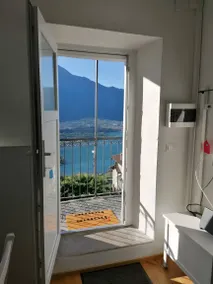 Appartement de vacances avec barbecue, piscine et jardin | Vue jardin - Image 2