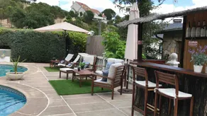 Ferienhaus mit Whirlpool, Pool und Garten | Bergblick | Ideal für Homeoffice - Image 4
