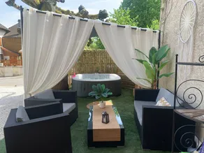Child-friendly charming holiday apartment with garden, hot tub & barbeque | Garden view | Suitable for remote work - Image 2