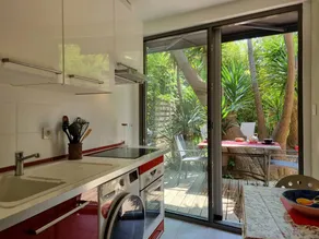 Appartement de vacances avec jardin et barbecue | Vue jardin - Image 3
