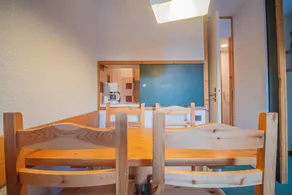 À 50m des pistes de ski, 3ème étage, vue station, balcon, télévision, casier à ski, 55m², Valmorel - Image 4