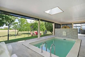 Fully equipped holiday home with garden, terrace & pool | Garden view - Image 4