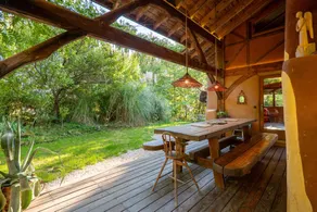 Cottage con terrazza, idromassaggio e piscina | Vista sulla montagna - Image 4