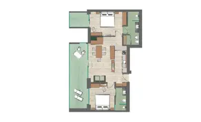 Familienorientierte tolle Wohnung mit Grill, Terrasse und Garten | Bergblick | Skifahren in der Nähe | Perfekt für die Arbeit von Zuhause | Haustiere sind willkommen - Image 3
