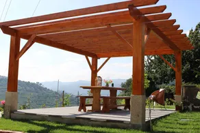 Villa with terrace, garden & private pool | Pool view | Perfect for remote work - Image 5