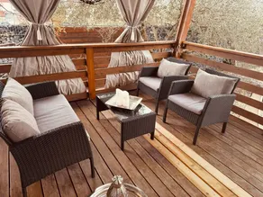 Mobile home with pool, terrace & barbeque - Image 4