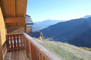 Chalet, view mountain, terrace, fireplace or stove, ski locker, 110m², Pra Loup - Image 4