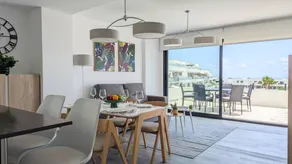 Flat with terrace & pool | City view - Image 2