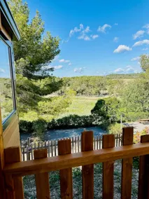 Camping-Unterkunft mit Terrasse und beheiztem Pool - Image 5