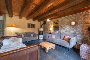Maison de vacances avec barbecue et jardin | Vue jardin - Image 3