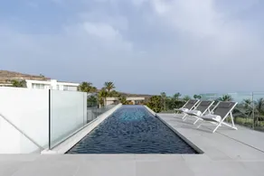 Child-friendly beautiful villa with private pool, garden & fast internet | Water view - Image 5