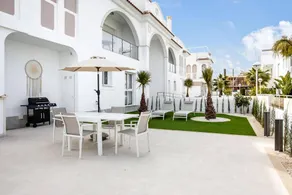 Holiday apartment with barbeque, terrace & pool | Garden view - Image 2