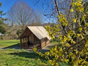 Tent with terrace & BBQ | Garden view - Image 5