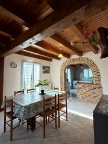 Maison de vacances avec jardin, barbecue et terrasse | Vue jardin - Image 3
