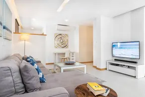 Fully equipped ample apartment with terrace, garden & pool | Pool view | Beach nearby - Image 4