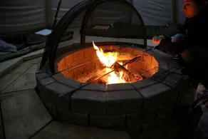 Cozy Tipi with a Hot Tub and a Sauna in Markdale, Ontario - Image 5