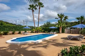 Finca avec piscine privée, terrasse et jardin | Vue jardin - Image 5