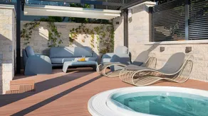Beachfront villa in Labin with a spa area - Image 4