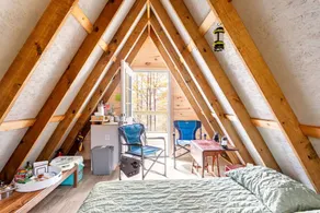Off Grid Glamping at a Secluded A-Frame Cabin in New York - Image 4