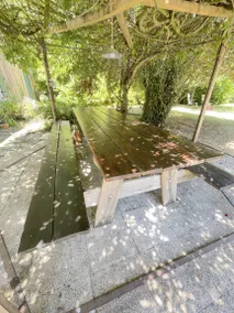 Child-friendly beautiful holiday home with garden, private pool & barbeque | Garden view | Pets allowed - Image 2