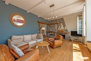 Voll ausgestattetes Ferienhaus mit Terrasse und Grill | Meerblick - Image 3