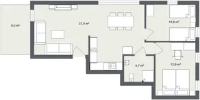 Kinderfreundliche gemütliche Wohnung mit Terrasse, Garten und Grill - Image 3