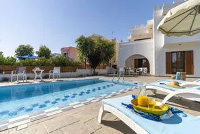 3 bedrooms villa with private pool enclosed garden and wifi at Kolympia 1 km away from the beach - Image 2