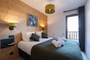 Wifi, 10m from ski slopes, swimming pool, sauna, hammam, balcony, parking, ski locker, 76-101m² - Image 5