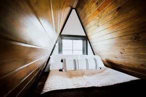 Romantic A-Frame Cabin with Hot Tub Perfect for Couples in Cedar Bluff, Alabama - Image 4