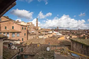 Flat with terrace & barbeque | Next to Piazza del Campo | City view - Image 2