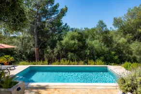 Chalet with garden, private pool & barbecue | Garden view - Image 4