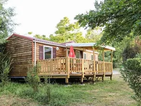 Mobile home with terrace & heated pool - Image 5