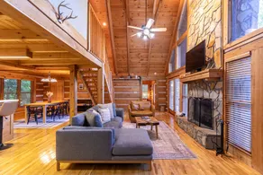 Cabin with hot tub & barbeque | Mountain view - Image 5
