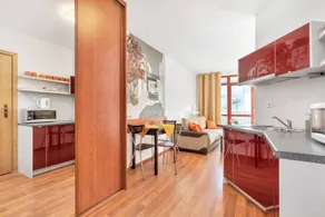 R a Wiatr w Cosy Studio Close to Beach Balcony - Image 4