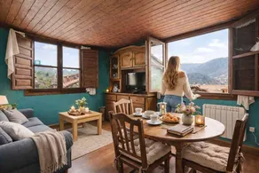 Ferienwohnung mit Terrasse und Grill | Bergblick - Image 5