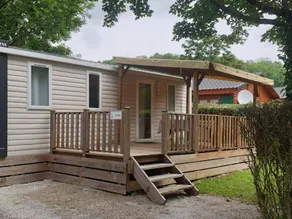 Mobile home with terrace & pool - Image 4