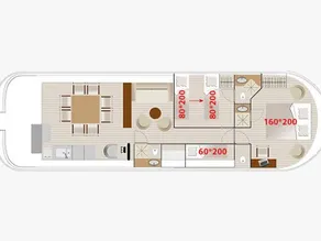 Comfortable houseboat in Digoin - 6 guests - Image 2
