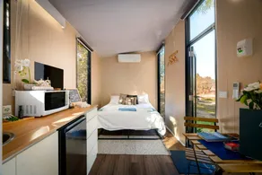 Fantastic Secluded Tiny House with Fire Pit in Milawa, Victoria - Image 4